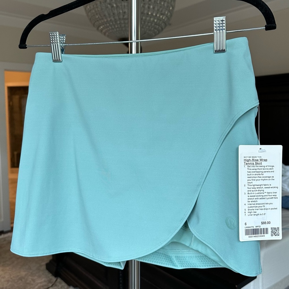 Lululemon High Rise Wrap Tennis Skirt
